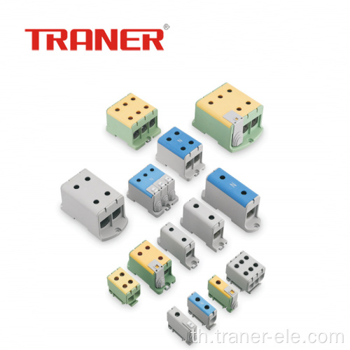 240mm2 1 ขั้วอลูมิเนียม/ทองแดงฟ้า Universal Terminal Block